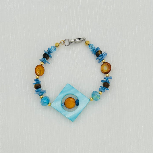 SS1493 Shel Bracelet 7.5"