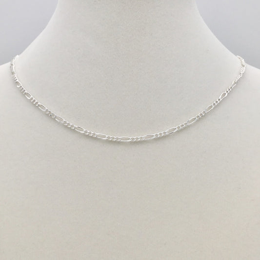 S1572CH Figaro Chain 2.1mm. X 16"