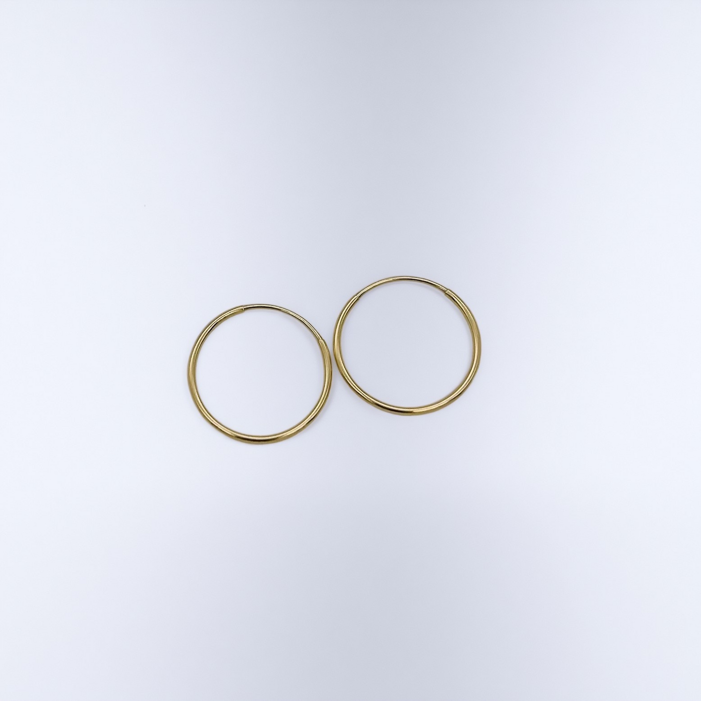 14KG471 Hoop Earrings 12mm.