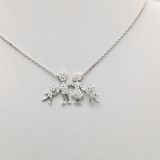 Z1248NL Family Boys Necklace 18"