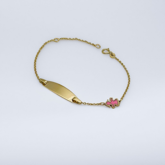 14KG424 ID Bracelet 6"