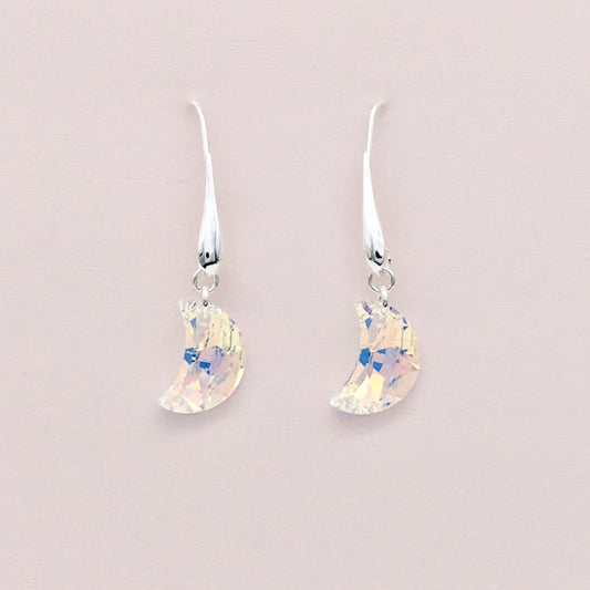 C1187SW Moon Earrings