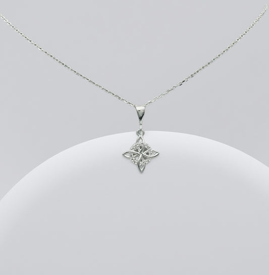 S1896 Witch's Knot Necklace 18"