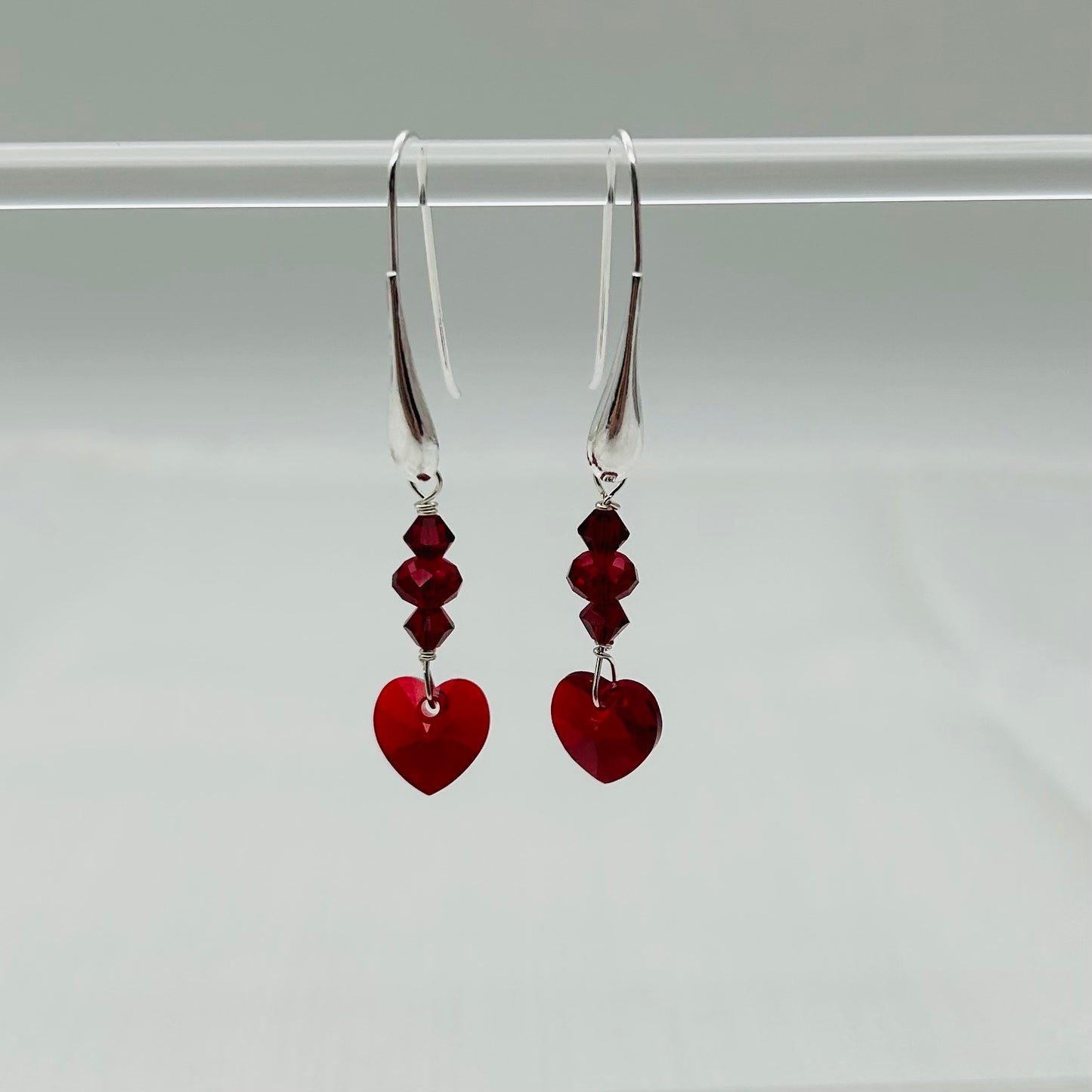C1418SW Hearts Earrings