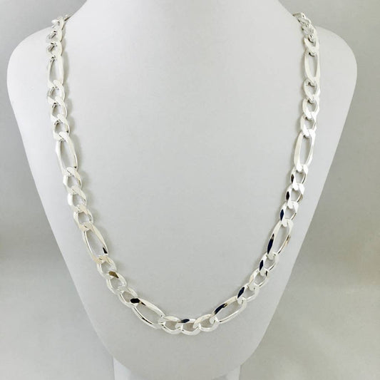 S1113CH Figaro Chain 10mm. X 22"