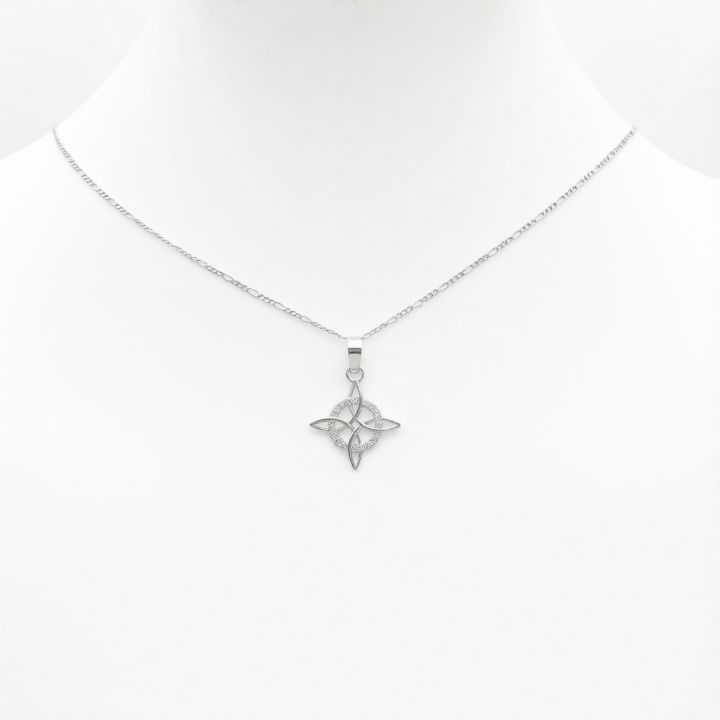 Z1954NL Witch's Knot Necklace 18"