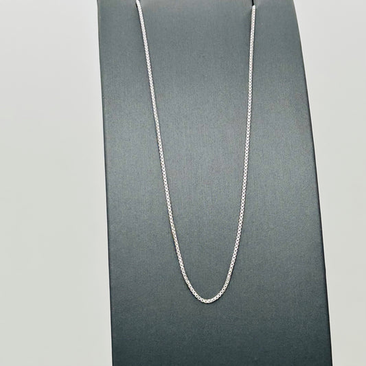 S847 Box Chain 1mm. X 20"