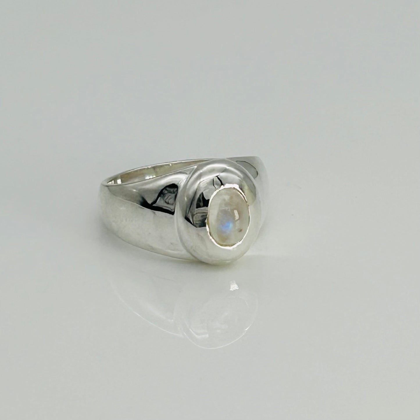 ST1658R MoonStone Ring #8