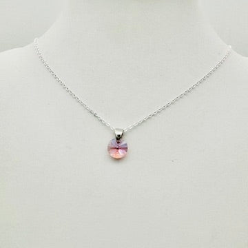 C1437SW Pink Necklace 16"