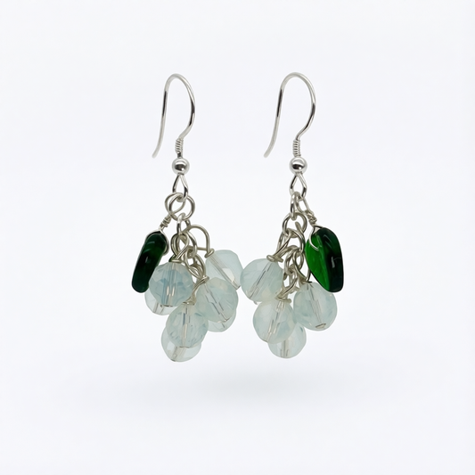 C1504ERE White Grapes Earrings