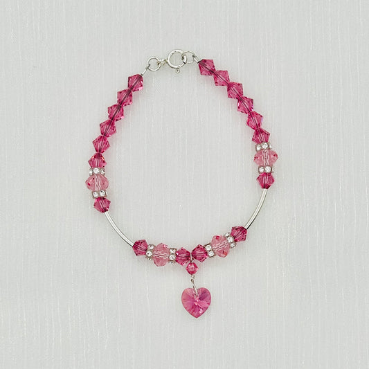 C1484SW Pink Bracelet 7"