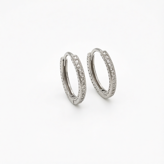 Z1941 Hoop Earrings  15mm. x 2mm.