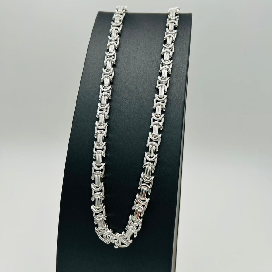 S1846CH Byzantine Chain 8mm. X 24"