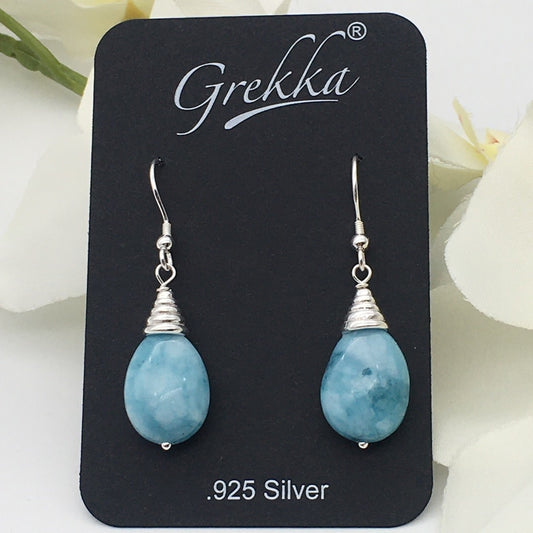 ST1441 Larimar Earrings