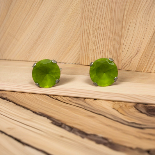 Z803 Round Post Earrings 5mm.