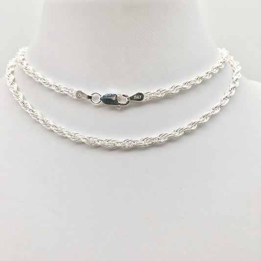 S1148 Rope Chain 2.8mm. X 18"