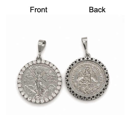 Z1933P Centenario Pendant 43mm. X 30mm.