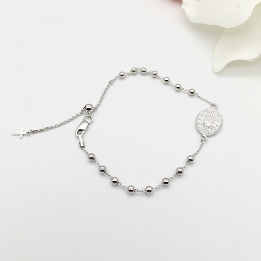 S1439BL Misterios Bracelet 3mm. X 7.5"