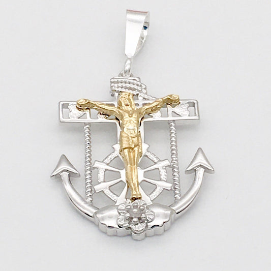 S1505P Anchor Pendant  44x28mm.