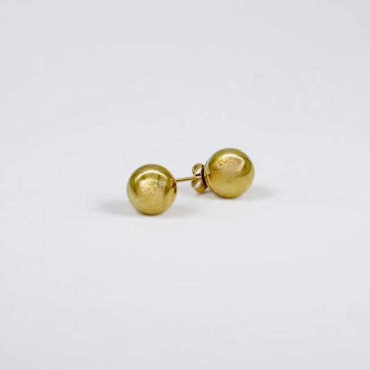 14KG448 Ball Earrings