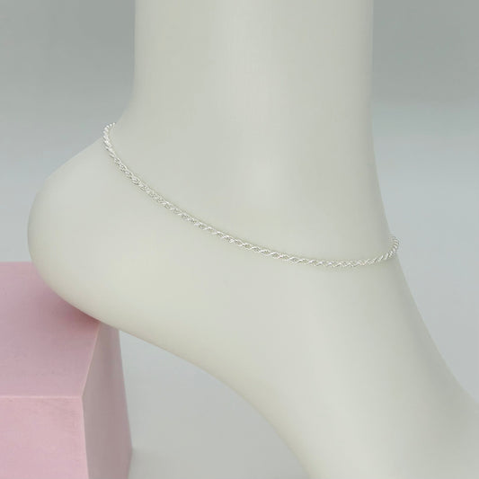 S1669 Rope Anklet 1.8x10"