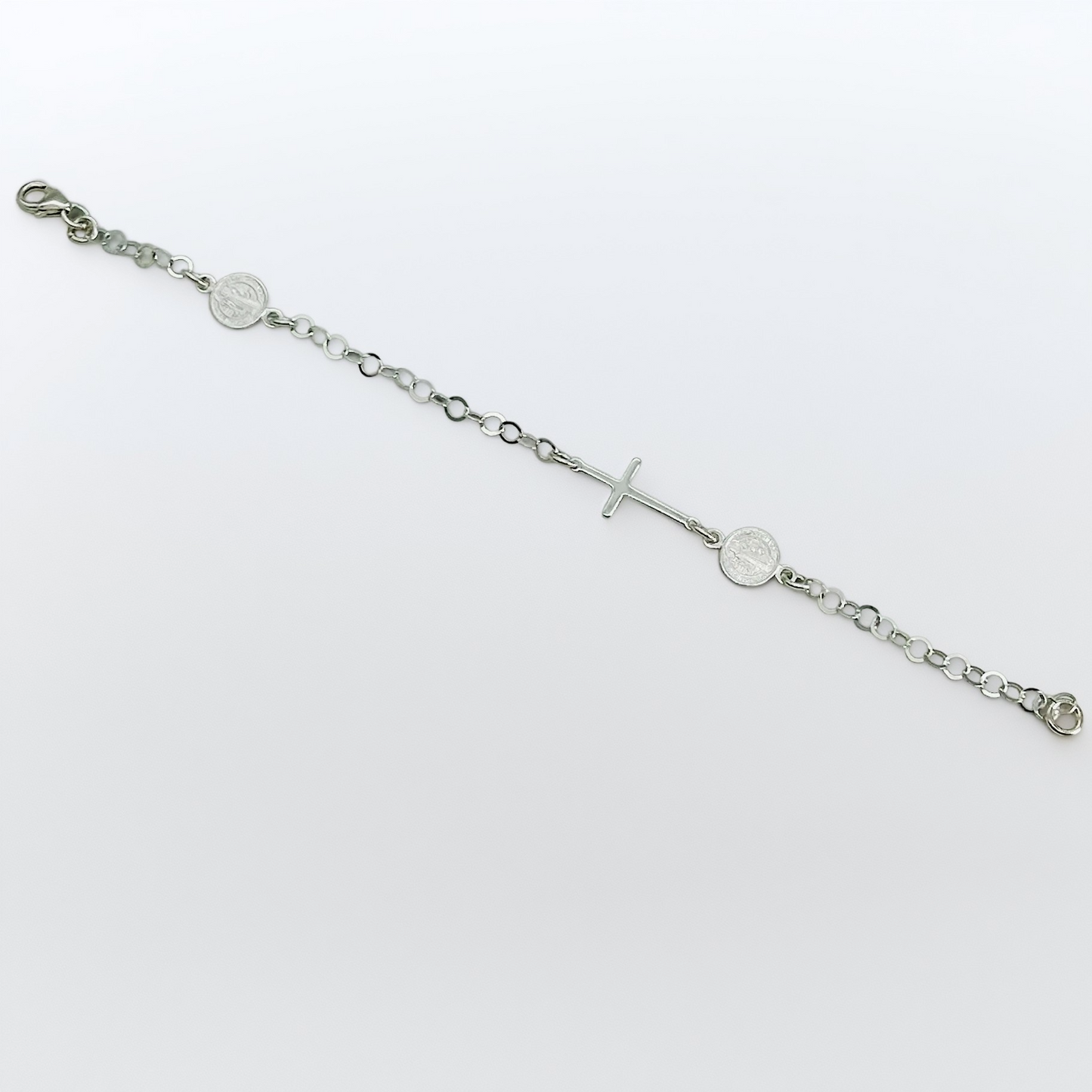 S1881 San Benito With Cross Bracelet 8"