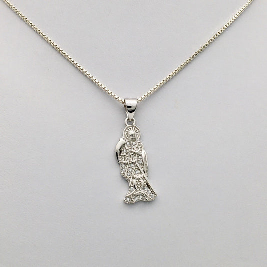 Z1331NL Holy Death Necklace 18"