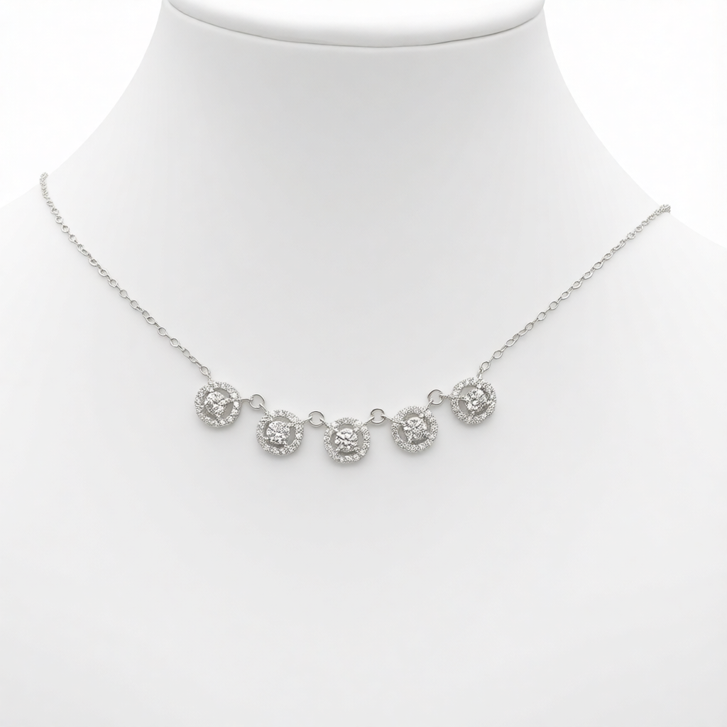 Z1931 Clear Necklace 18"