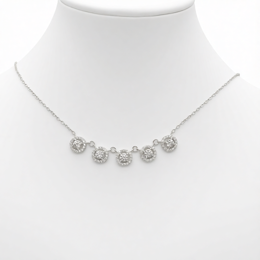 Z1931 Clear Necklace 18"