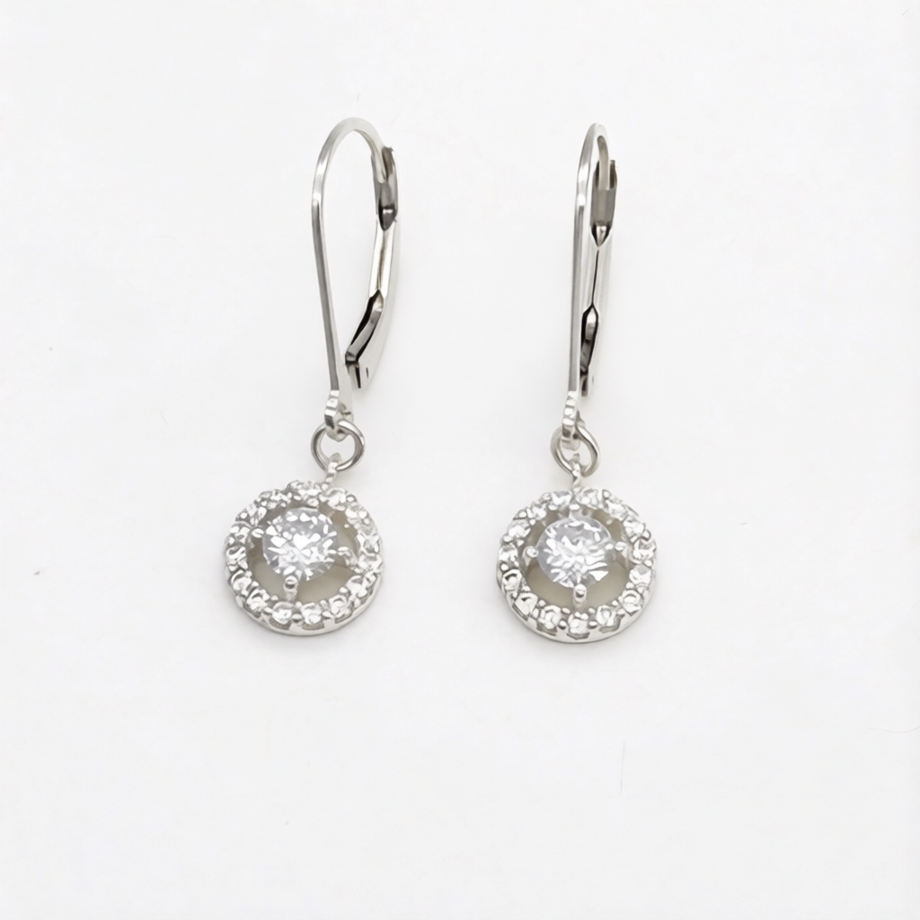 Z1931 Clear Earrings