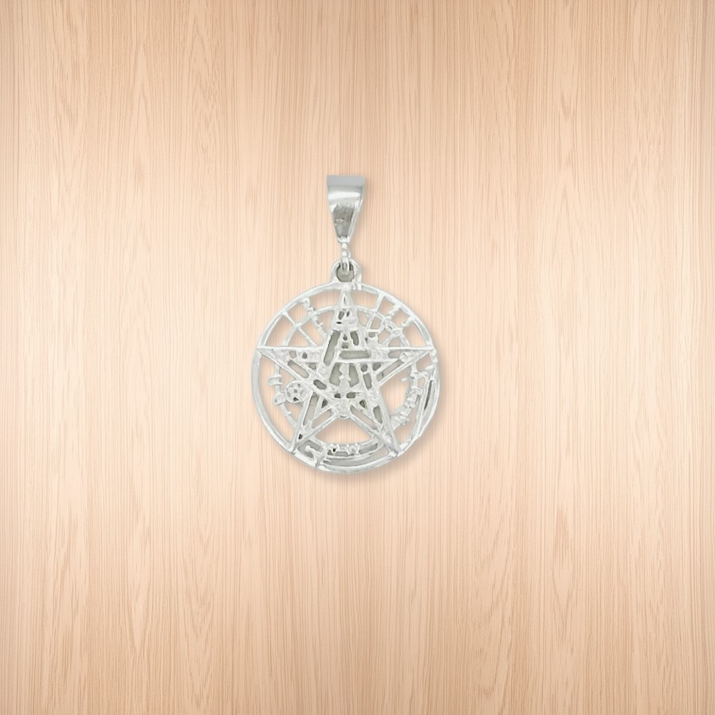 S1904 Pentagrama Pendant 35mm. X 25mm.