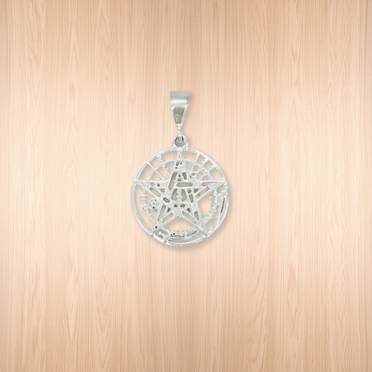 S1904 Pentagrama Pendant 35mm. X 25mm.