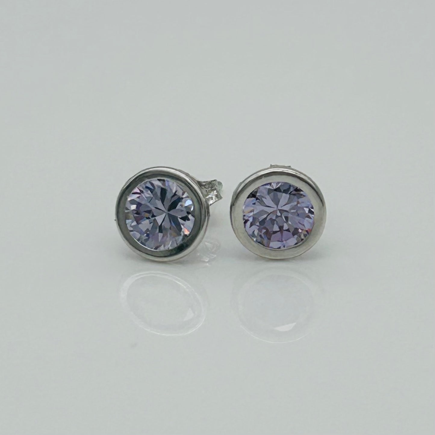 Z1903 Birthstone Earrings 7mm.