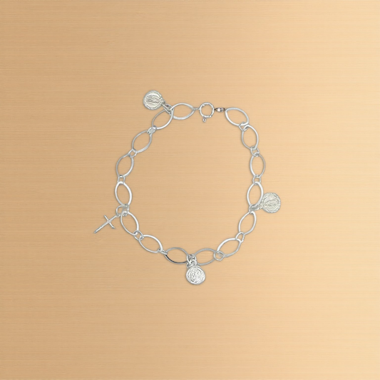 S1132 Charms Bracelet 7"