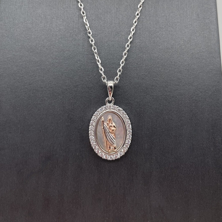 Z1645NL San Judas  Necklace 18"