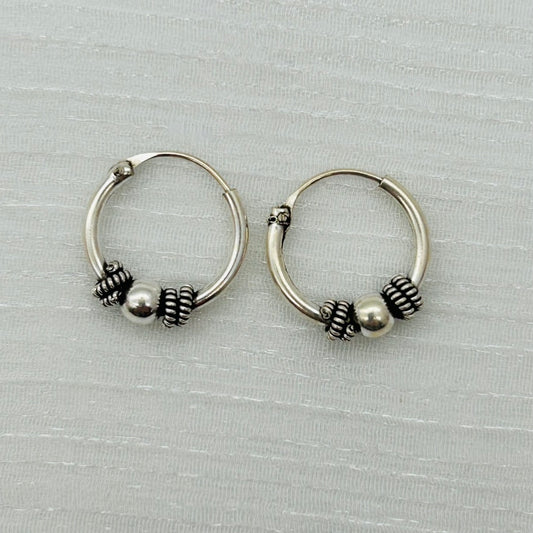 S912 Hoop Earrings 14mm.