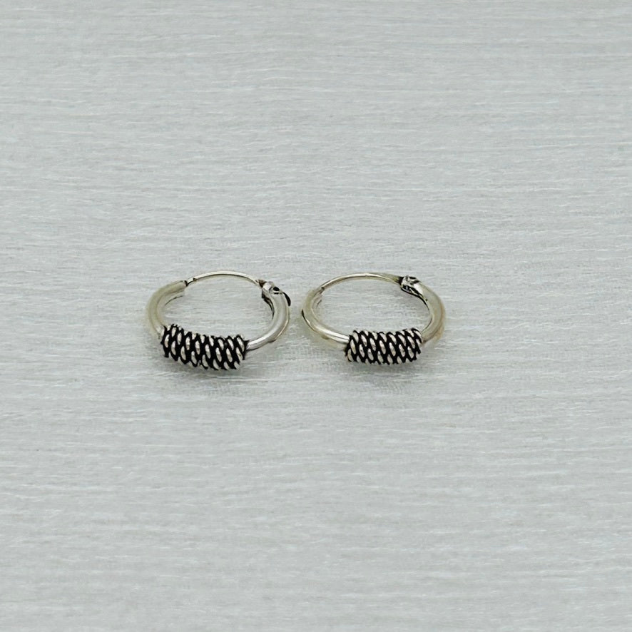 S1788 Hoop Earrings 2mm.
