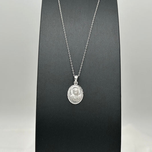 S1803 Virgin Mary Necklace 18"
