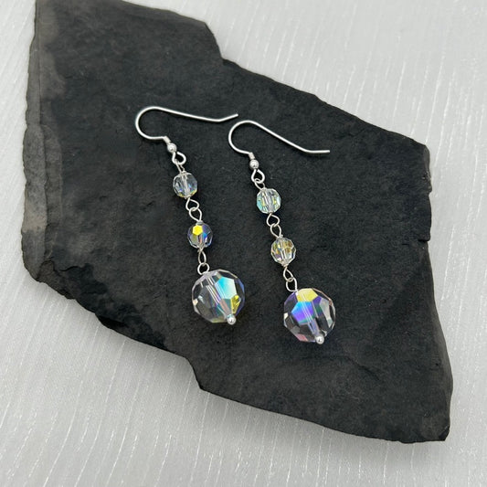 C960 SW Clear Earrings