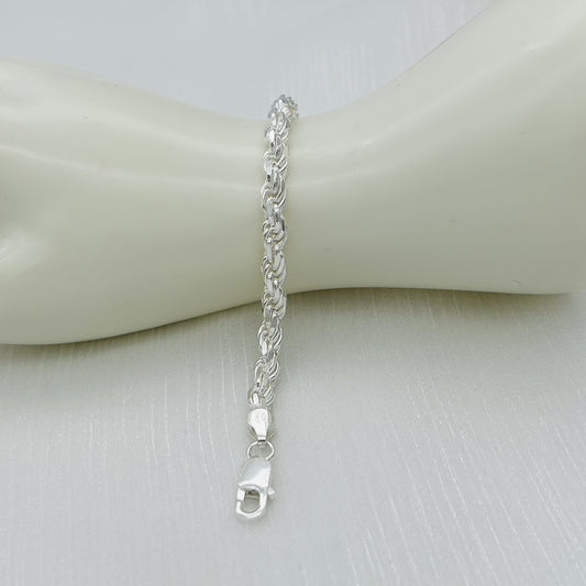 S1812BL Rope Bracelet 5.4mm X 8"