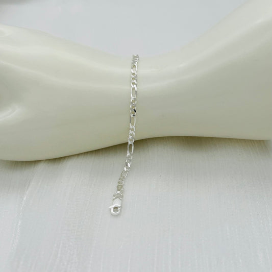 S1817 Figaro Bracelet 2.9mm. X 8"